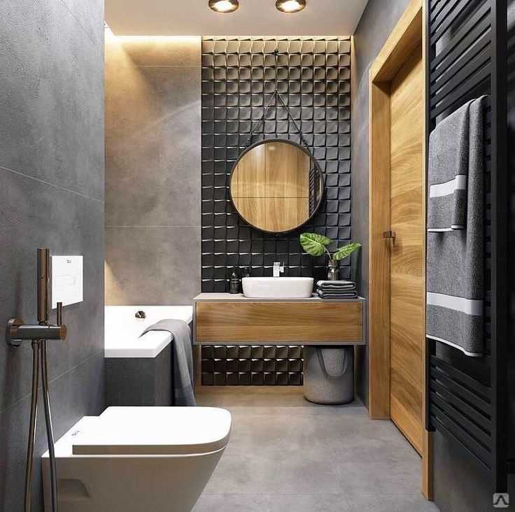 Маленькая ванная комната (+фото)- современные идеи дизайна 2021-2022