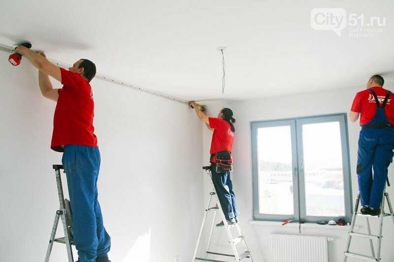 Как подготовить потолок к натяжному потолку в комнате, установка, видео