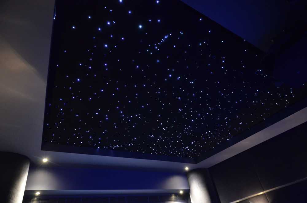Натяжной потолок «звездное небо» (11 фото)