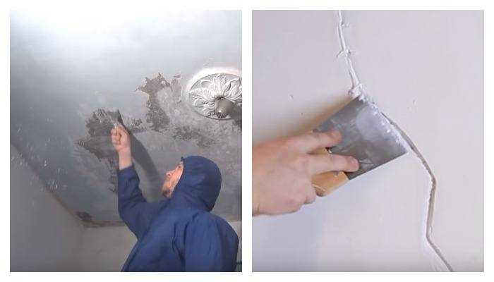 Заделка швов между плитами перекрытия на потолке: чем и как заделать потолочные швы, как замазать, затирка для швов, ремонт, как убрать швы на стыках
