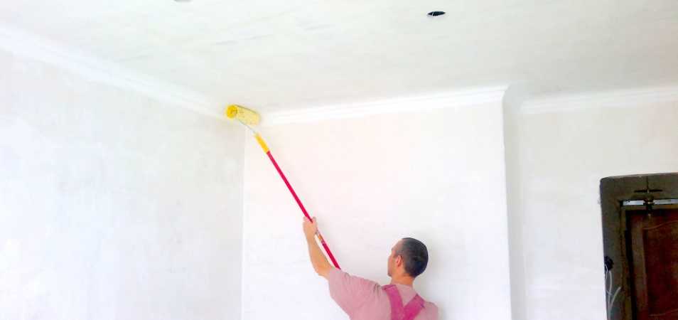 Чем покрасить потолок из гипсокартона: выбор краски, преимущества и недостатки вариантов