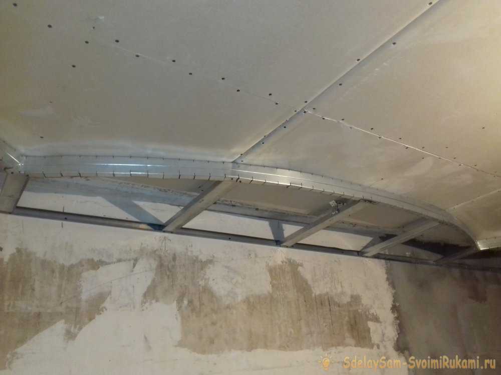 Как сделать двухуровневый потолок из гипсокартона, монтаж гкл