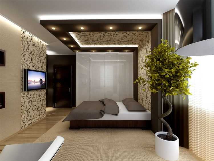 Идеи для потолка в спальне: топ-150 фото лучших идей дизайна (виды, новинки, примеры конструкций)