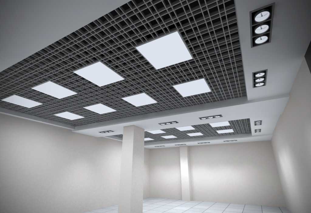 Лампы для подвесного потолка: характеристика