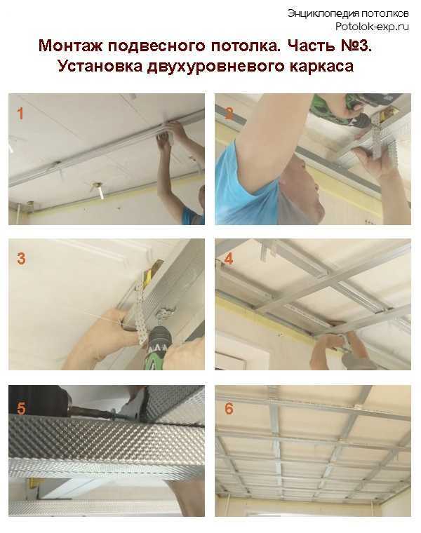 Как сделать подвесной потолок своими руками?
