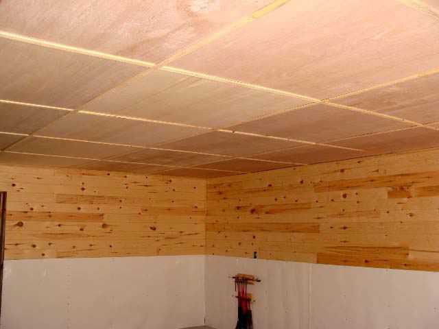Потолок из фанеры отделка подшивка своими руками в деревянном доме, чем покрасить на даче, монтаж и крепление материалов