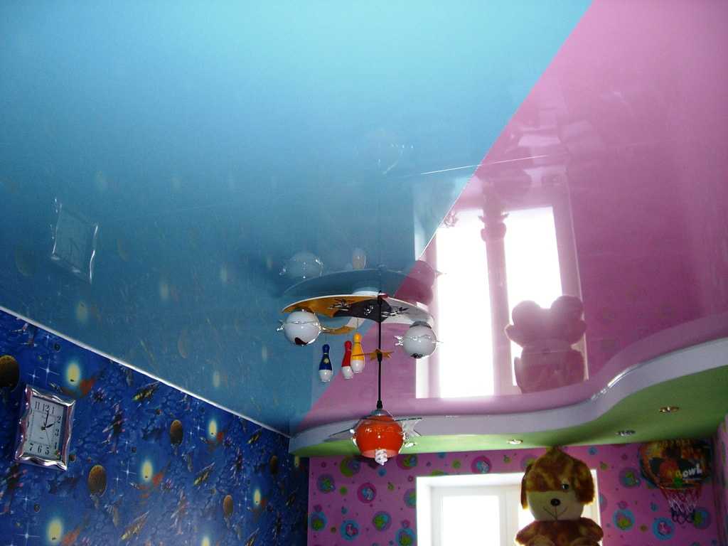 Потолок в детской (98 фото): дизайн, какой лучше сделать, красивые виды, с фотопечатью и звездным небом