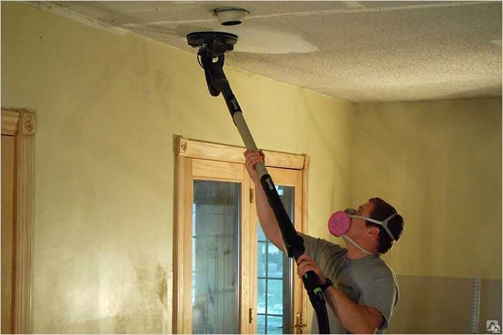 Помыть потолок, окрашенный водоэмульсионкой - быстро и без проблем