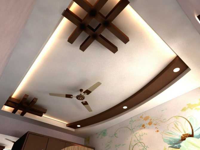 Потолок из гипсокартона под натяжной потолок — пошаговая установка и 5 правил комбинирования