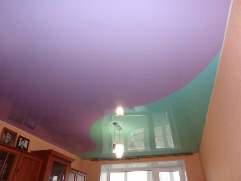 Как выбрать цвет натяжного потолка