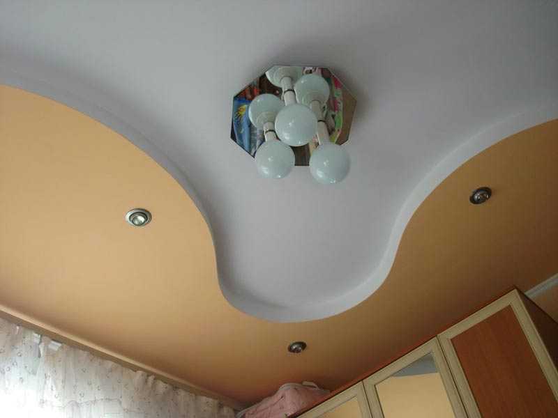 Можно ли установить натяжной потолок если стены из гипсокартона