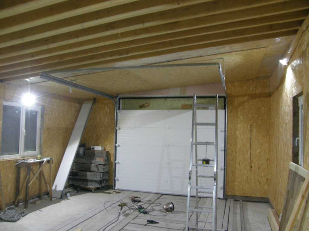 Как правильно сделать потолок в гараже