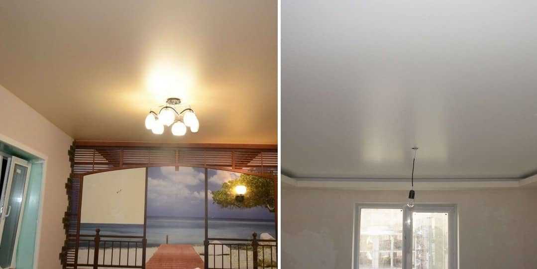 Матовый натяжной потолок или сатиновый: что лучше выбрать, инструкция по установке, видео и фото