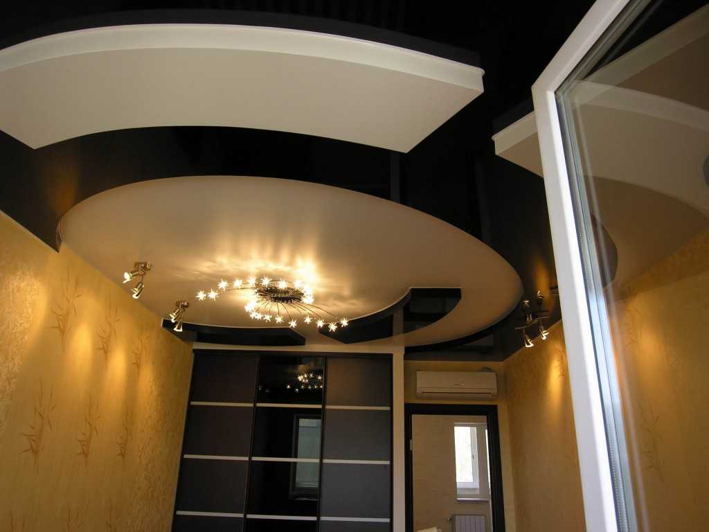 Монтаж двухуровневого натяжного потолка: профиль для двухуровневой конструкции, что такое двухуровневые натяжные потолки, как натянуть