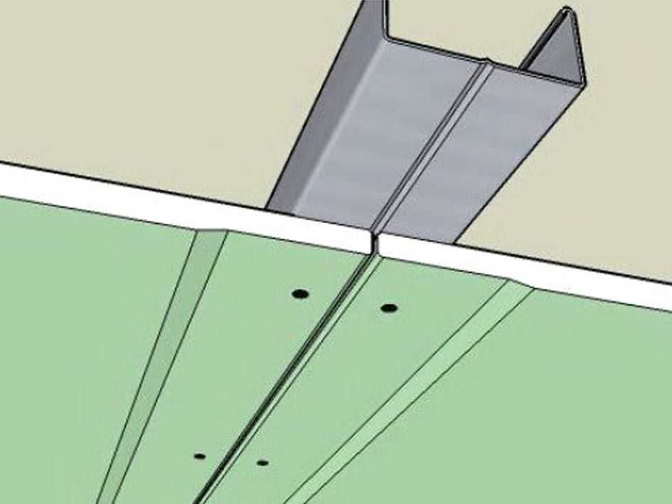 Как прекрепить натяжной потолок к коробу из гипсокартона?