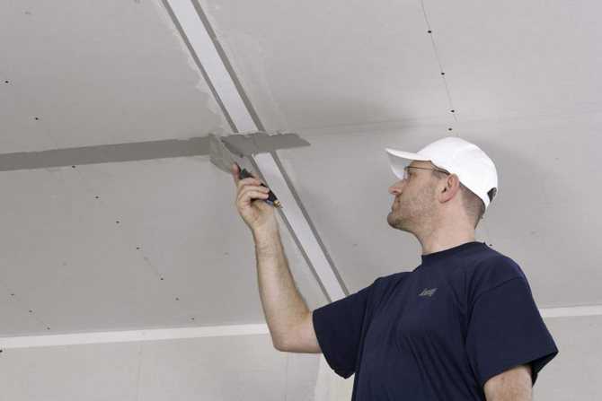 Потолок из гипсокартона своими руками | как сделать и отремонтировать потолок при помощи гипсокартона