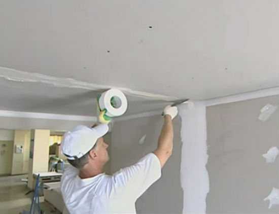Покраска потолка из гипсокартона – выбор краски, правила покраски