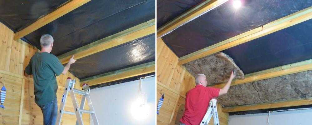 Как самостоятельно утеплять потолок пенопластом