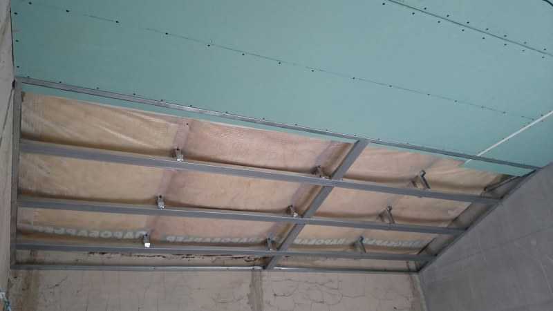 Гипсокартон на деревянный потолок, как правильно сделать обшивку и монтаж, подробное фото и видео