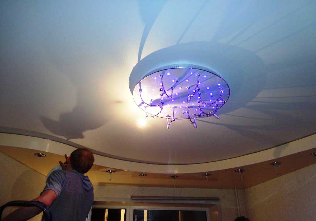 Светильники для натяжных потолков светодиодные — точечные потолочные светильники, встроенные, какие выбрать, диодные встраиваемые led светильники для освещения