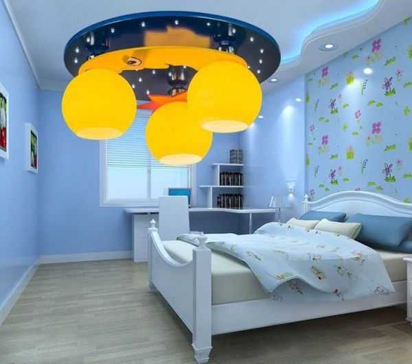 Освещение в детской комнате