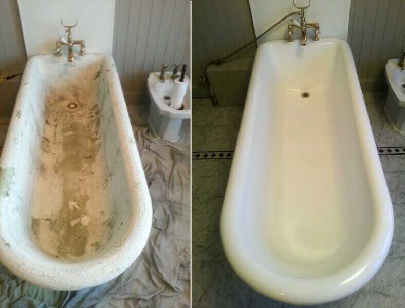 Реставрация ванны своими руками в домашних условиях, лучшие способы (видео инструкция)