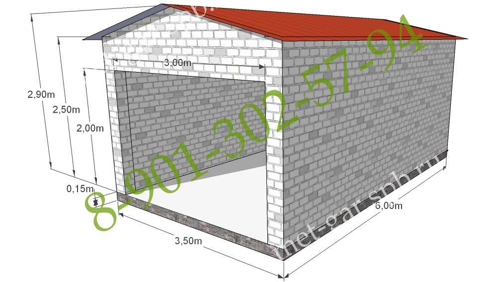 Стоимость постройки гаража: расчет стройматериалов