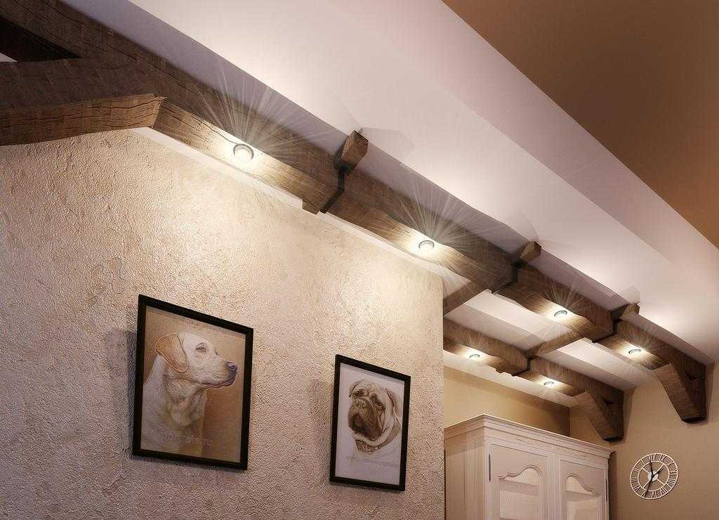Советы по использованию декоративных балок на потолок