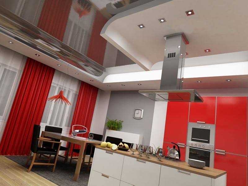 Покупателям, планирующим установить натяжной потолок на кухне: отзывы пользователей