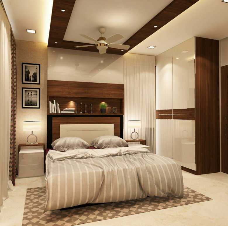 Натяжной потолок в спальне (82 фото): дизайн красивых вариантов с рисунком и освещением - галерея, виды одноуровневых конструкций