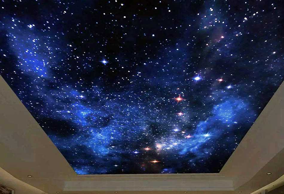 Потолок "звездное небо": 10 способов как сделать своими руками