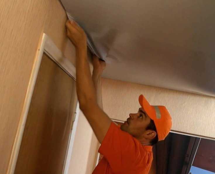 Как снять натяжной потолок своими руками: видео правильно выполненного демонтажа, хитрости и советы