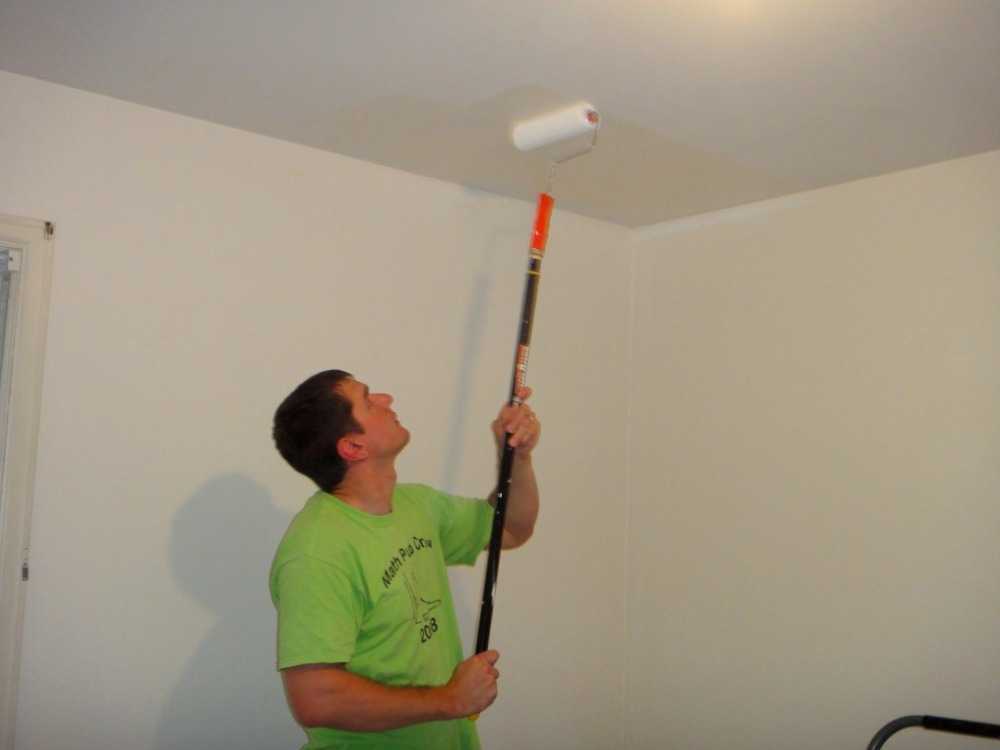 Чем лучше красить потолки на кухне — выбираем правильную краску