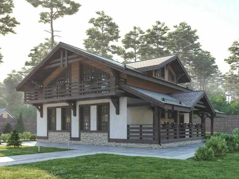 Дома и коттеджи в альпийском стиле шале. особенности и проекты