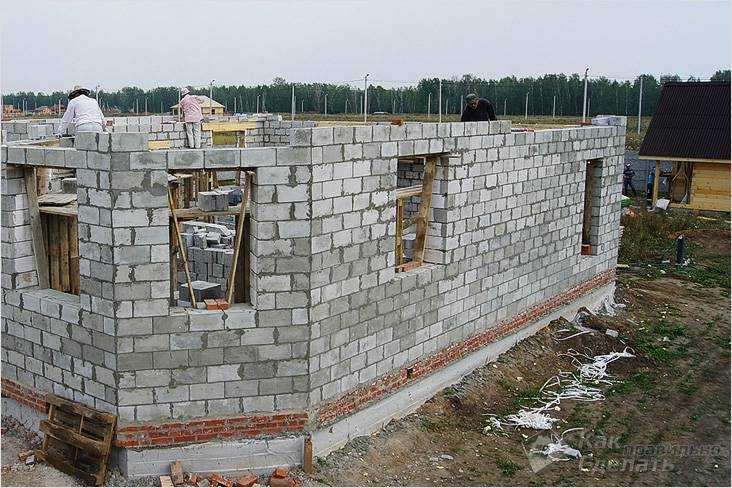 Как построить дом из керамзитобетонных блоков своими руками. - строимсвоимируками.рф
